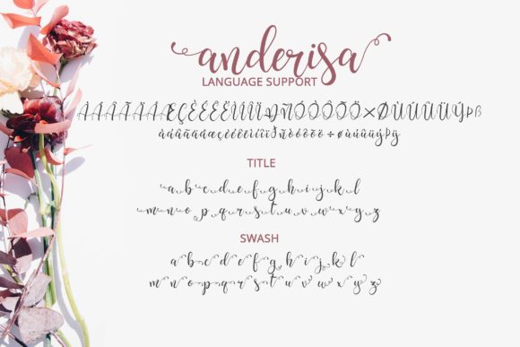 Anderisa Font - Preview 2