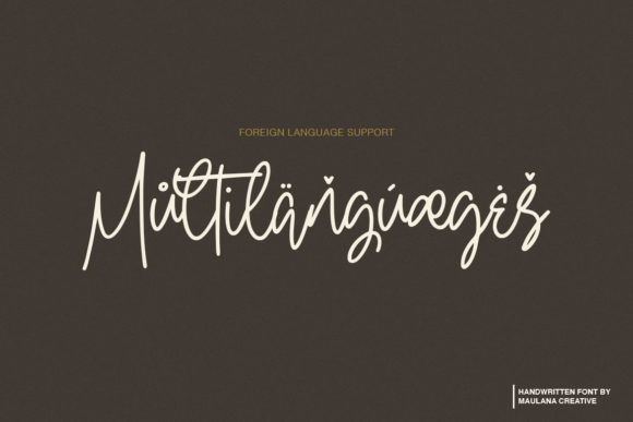 Oterdin Font PNG with transparent background - Preview 2