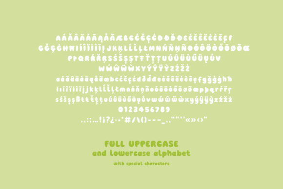 Pobble Font PNG with transparent background - Preview 2