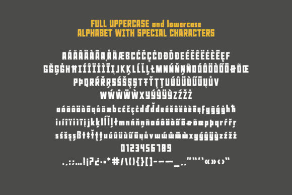 Rocky Ryder Font PNG with transparent background - Preview 1