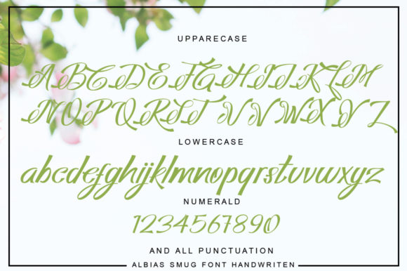 Albias Smug Font - Preview 2