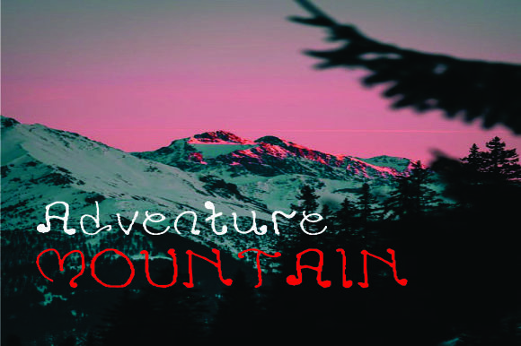 Ambyar Font - Preview 3