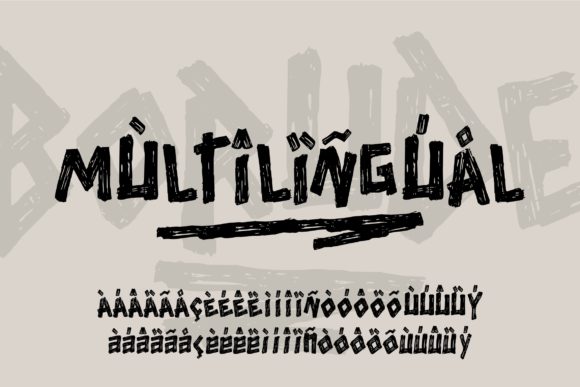 Borude Font - Preview 2