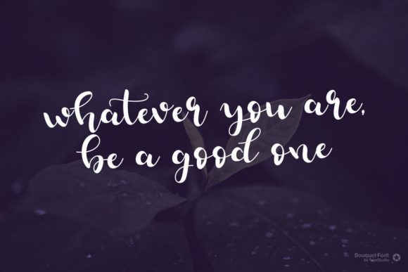 Bouquet Font - Preview 3