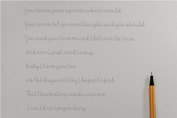 Ghinyun Font - Preview 1