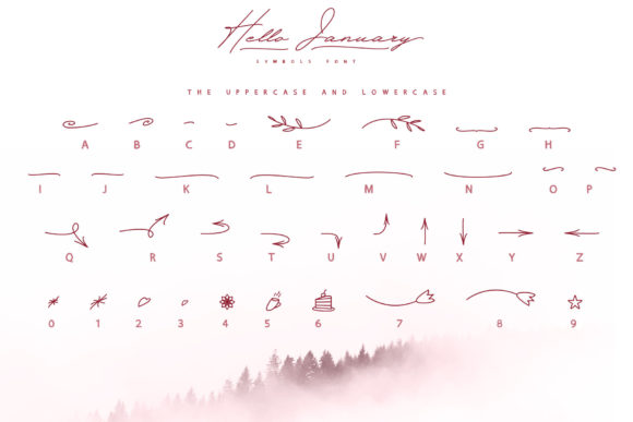 Hello January Font - Preview 3
