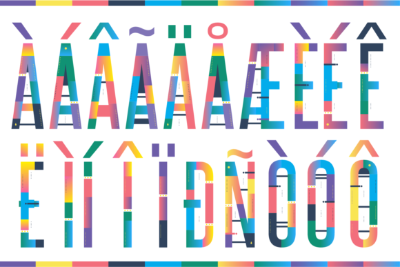 Konga Font PNG with transparent background - Preview 3