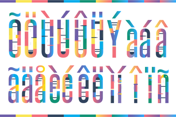 Konga Font PNG with transparent background - Preview 4