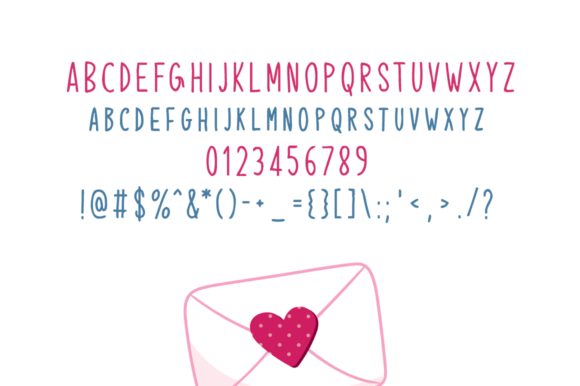 Ladylove Font PNG with transparent background - Preview 3