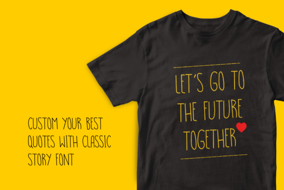 Classic Story Font - Preview 4
