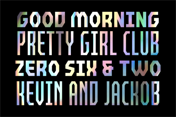 AM Font - Preview 5