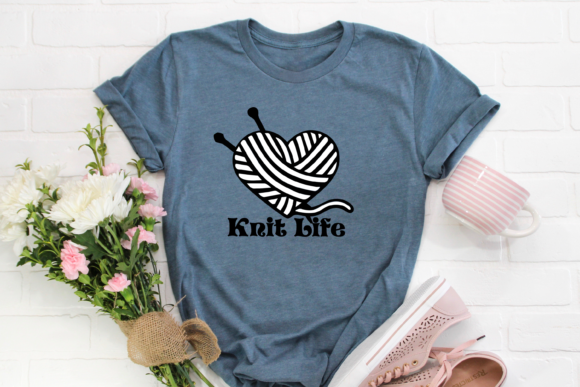 Knit Life Heart-shaped Yarn and Hooks