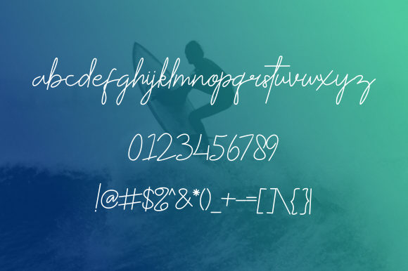 Astella Signature Font - Preview 2