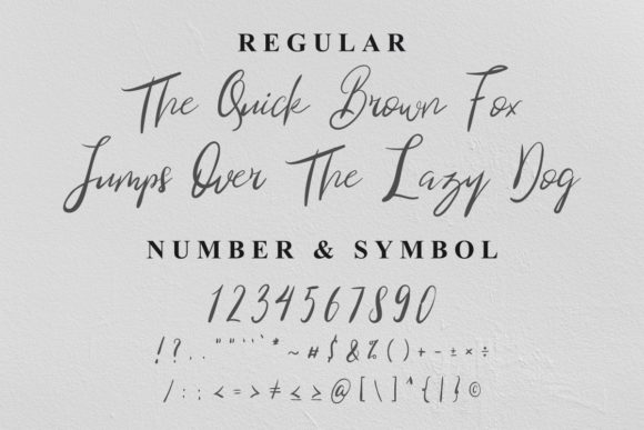Blind Heart Font - Preview 2