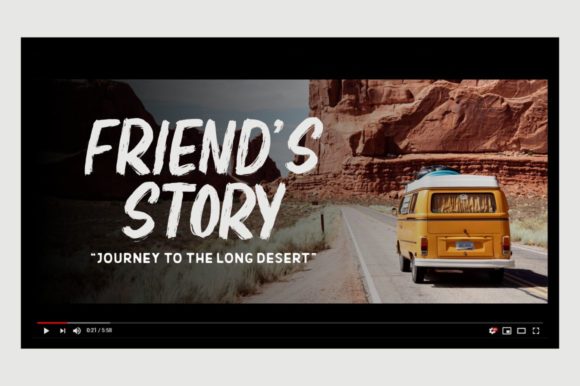 Elbrush Font - Preview 6
