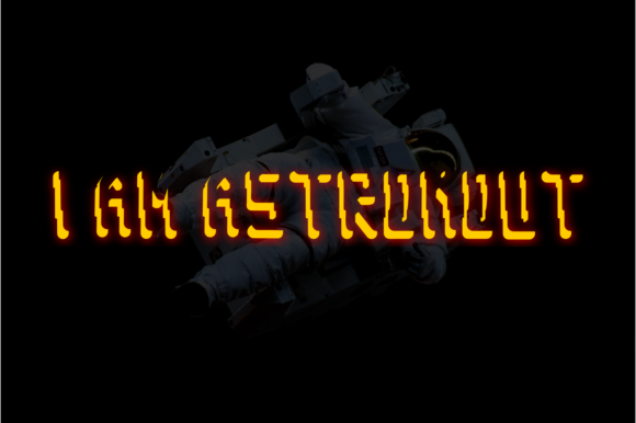 Give Me Space Font PNG with transparent background - Preview 1