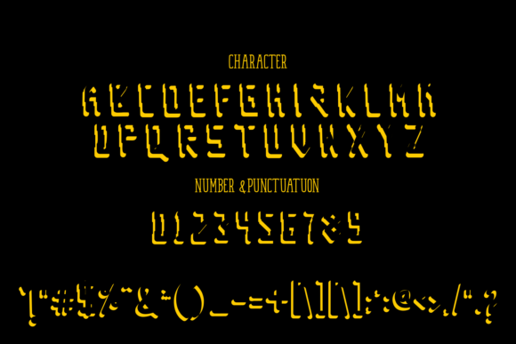 Give Me Space Font PNG with transparent background - Preview 2