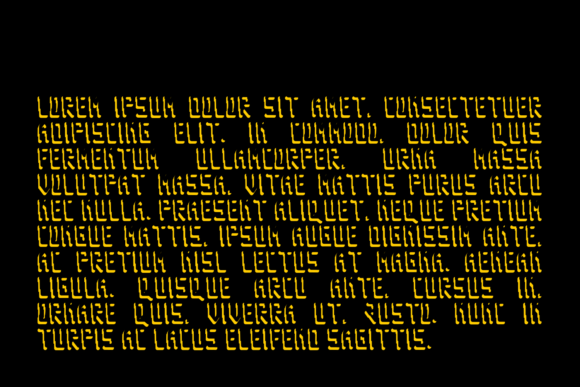 Give Me Space Font PNG with transparent background - Preview 3