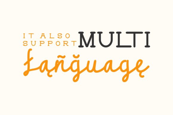 Kellia Wakeup Family Font PNG with transparent background - Preview 2