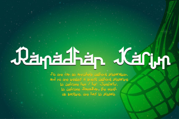 Athar & Sabil Font - Preview 2
