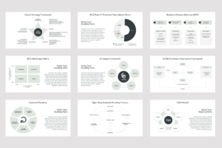 Business Strategy 2 PowerPoint Template Graphic by JetzTemplates ...