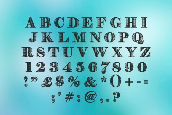 Cytar Font - Preview 2