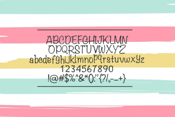 Flowrelis Font - Preview 2