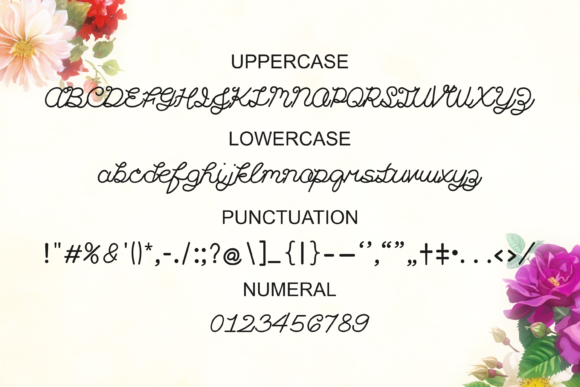 Francheska Font PNG with transparent background - Preview 1