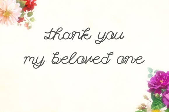 Francheska Font PNG with transparent background - Preview 2