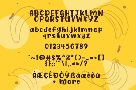 Fresh Banana Font - Preview 5