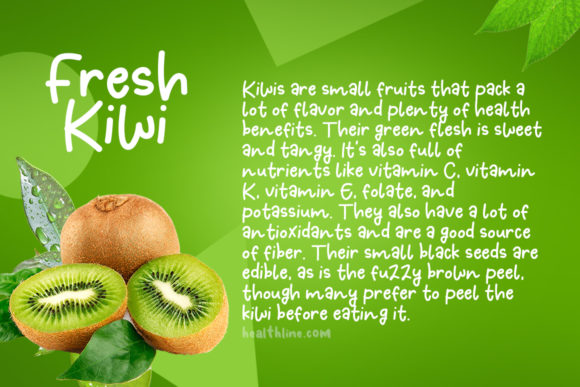 Fresh Kiwi Font font preview - 1