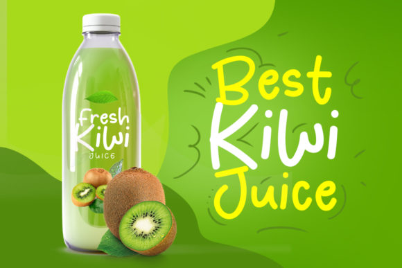 Fresh Kiwi Font font preview - 2