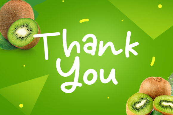 Fresh Kiwi Font font preview - 6