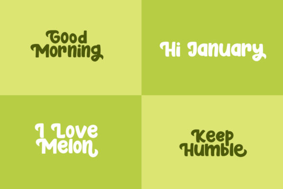 Fresh Melon Font - Preview 4