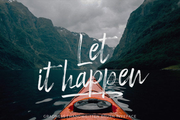 Gradness Font - Preview 5