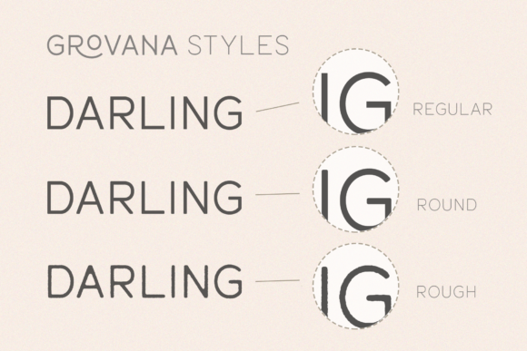 Grovana Font PNG with transparent background - Preview 4