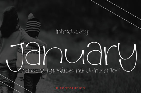 January Font - Preview 1
