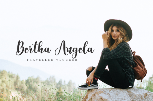 Martina Font PNG with transparent background - Preview 2
