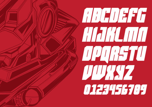 Mooge Font PNG with transparent background - Preview 2