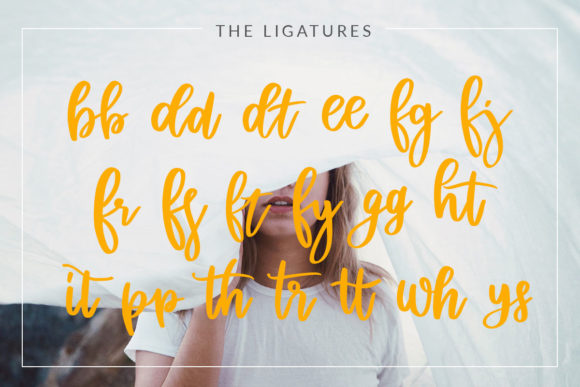 Mybela Font PNG with transparent background - Preview 2