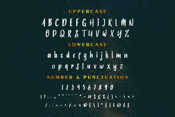 Burning Sun Font - Preview 3