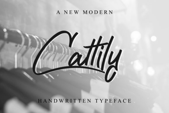 Cattily Font - Preview 1