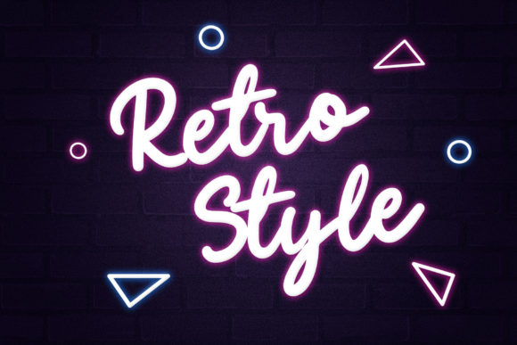 Eighties Font - Preview 1