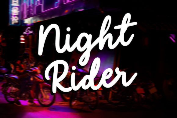 Eighties Font - Preview 2