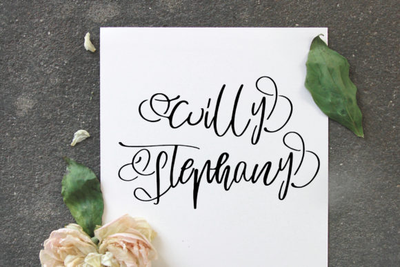 Juliant Font PNG with transparent background - Preview 3