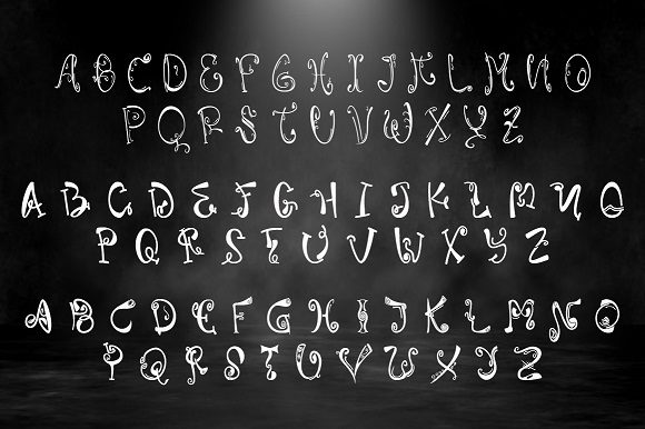 MaoopMan Font PNG with transparent background - Preview 2