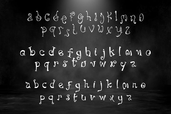 MaoopMan Font PNG with transparent background - Preview 3