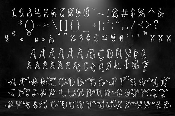 MaoopMan Font PNG with transparent background - Preview 4