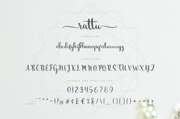 Rattu Font PNG with transparent background - Preview 5