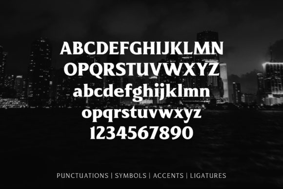 Revans Font PNG with transparent background - Preview 4
